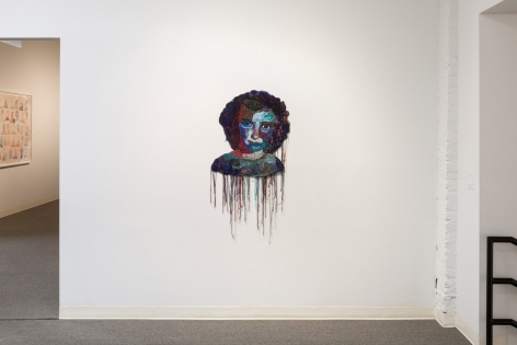 Jo Hamilton | The Matriarchs, the Masked, and the Naked Man | May 2019 | Russo Lee Gallery | Installation View 10