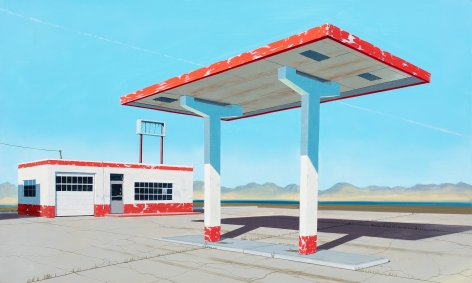 Fernandez - A Desert Gas Station