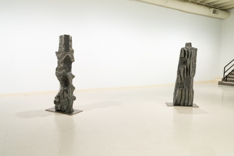 Michihiro Kosuge - Recent Sculpture - August 2019 - Russo Lee Gallery - Installation View 01