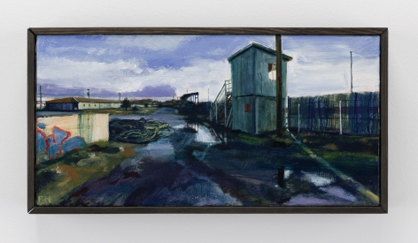 Roll Hardy (b. 1974)  Behind the Track, 2021