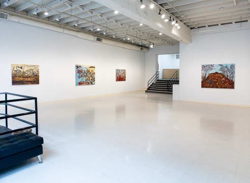 Kim Osgood - Tree Lessons - April 2019 - Russo Lee Gallery - Installation View